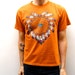 DREAMCATCHER rusty orange NATIVE AMERICAN t-shirt made in usa