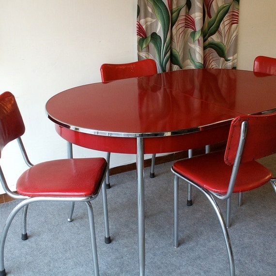 Vintage Table Chairs 2