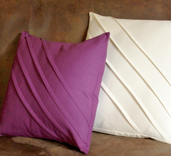 Items similar to PDF Sewing pattern Pleated cushion cover on Etsy