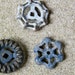 Faucet Knobs / Handles / Drawer Pulls / Blue / Gray