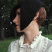 Elegant Asymmetrical Needle Felted Hat