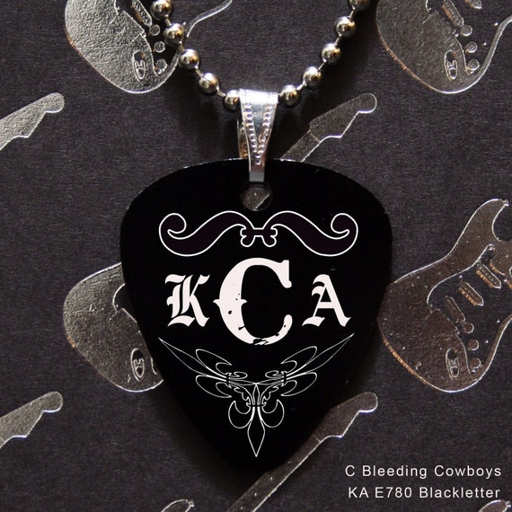 Items similar to Custom Laser Engraved Guitar Pick Necklace Customize