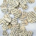 Vintage Book Classics - Mini Hearts - Jane Eyre - Confetti - Table Decoration