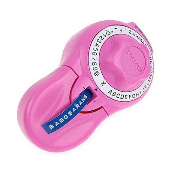 Embossing Label Cuticon Maker Pink tape writer