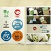 Fresh Nature Photo and Campaign Label Sticker (2 sheets)