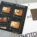 Mini Photo Frame Black Sticker Set (4 frames)