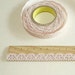 Romantic Lace Fabric Deco Tape - Baby Pink (adhesive)
