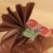Cherry Clear Ties (20 pcs)