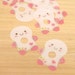 Gingerbread White Clear Ties (20 pcs)