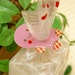 Gingerbread Pink Clear Ties (20 pcs)