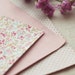 3 SET - Haze Lovely Pink Reform Fabric Stickers set (different designs)