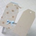 Standard Gift Tag - Natural Beige (50 tags)