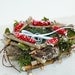 Winter Berry Ring Bearer Nest Eco Friendly Rustic Wedding Pillow Garden Winter Wonderland