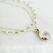 Moonstone Freshwater Pearls Sterling Silver Necklace meditation and healing, the energy