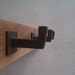 Solid Cherry Coat Rack