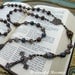 Mans Rosary: Large Pietersite Gemstones Handmade Catholic rosary for men