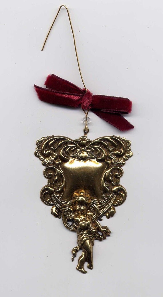 items similar to engravable cherub scroll brass victorian items similar to engravable cherub scroll brass victorian