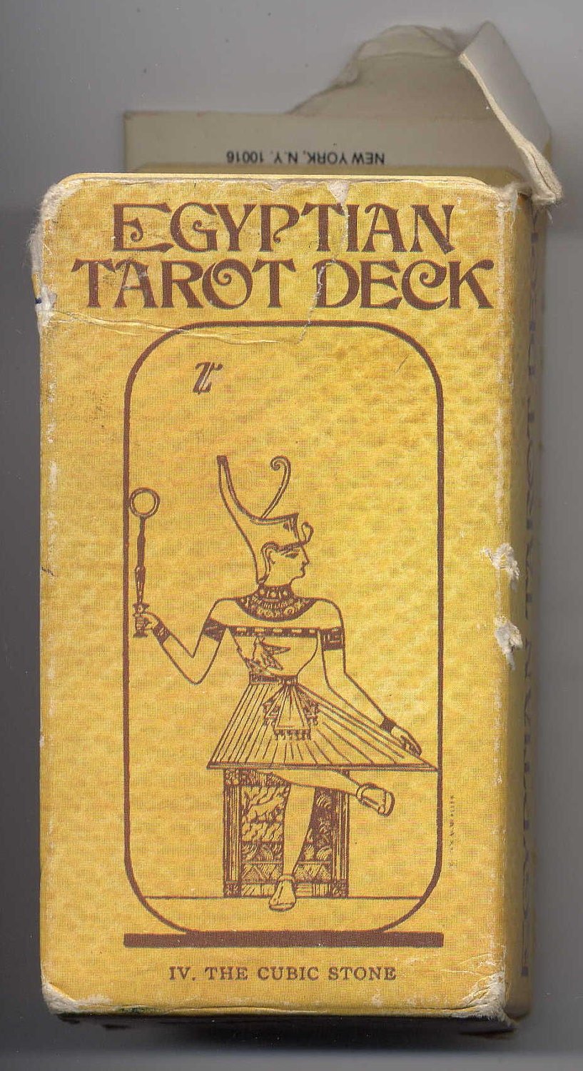 Egyptian Tarot Deck by Comte Saint Germain