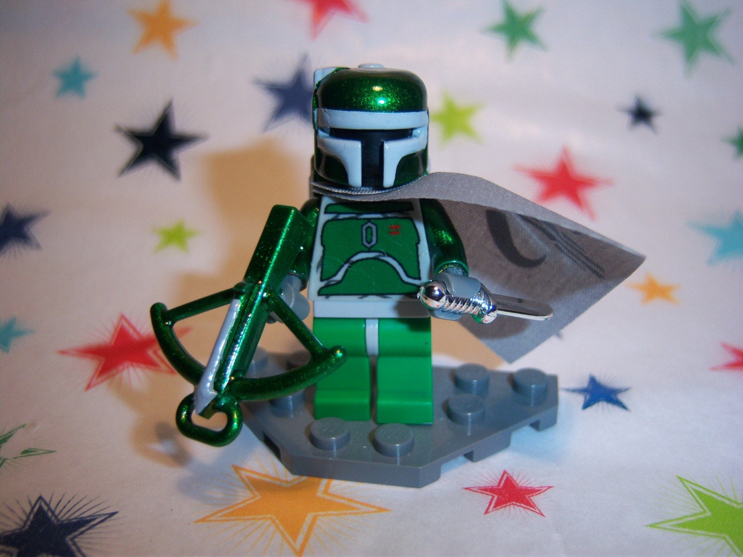 LEGO STAR WARS CUSTOM BOBA FETT BOUNTY HUNTER MINIFIG