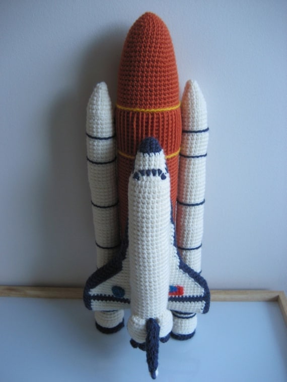Crochet Space Shuttle Pattern