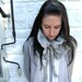 Knit Scarf - Chic and ON SALE 60 reg 70 - Ruffled Neck Warmer - Great for Woman or Teen