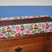 Custom Contour Change Pad Cover, Pink and Brown Monkeys with Chocolate Brown Minky