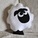 Count the Sheep Plush Pillow -Ready to Ship-
