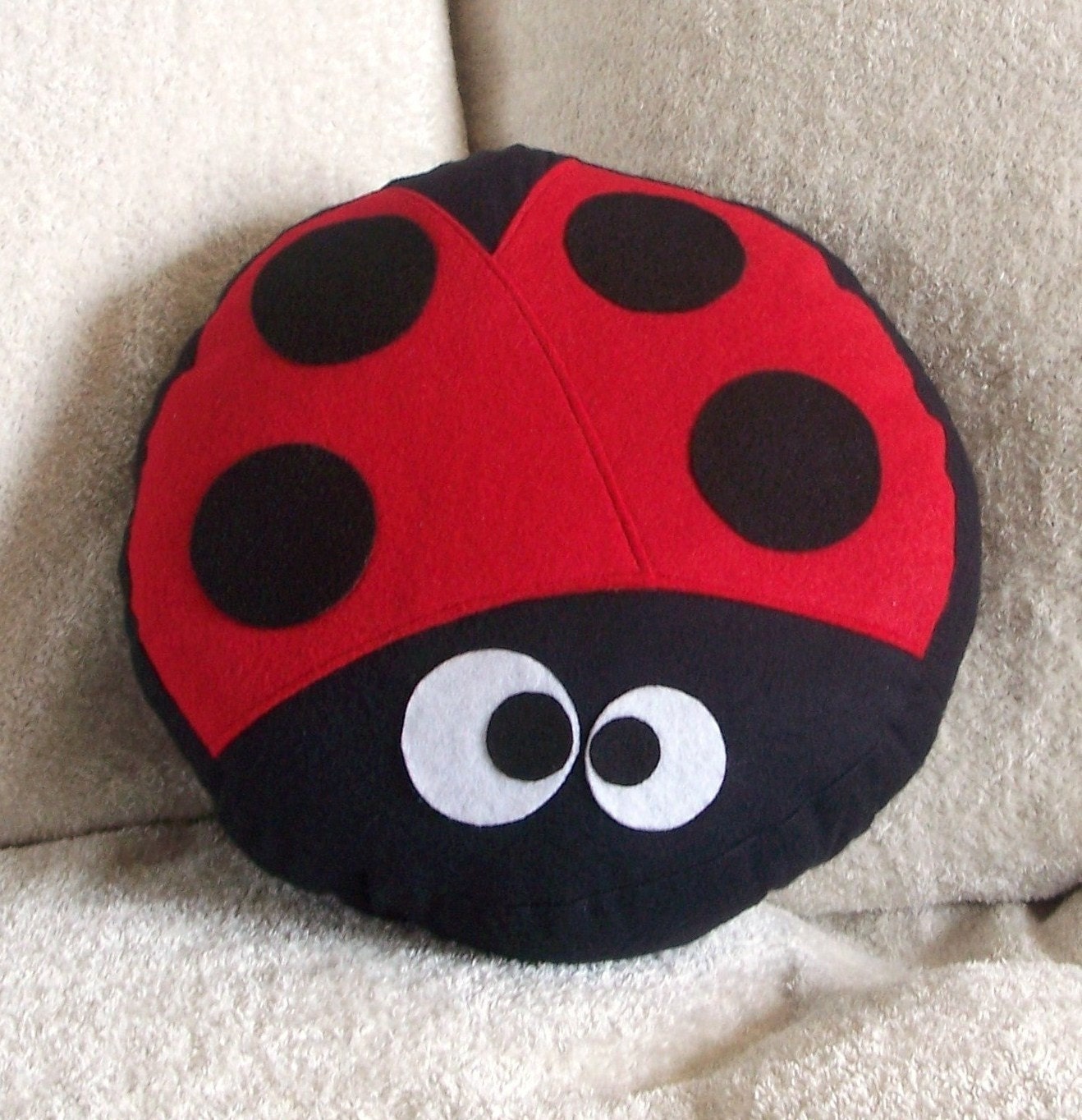 purple lady bug pillow pet