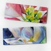 Floral Magnets Set of Two - Magnolia and Poinsettia Watercolor