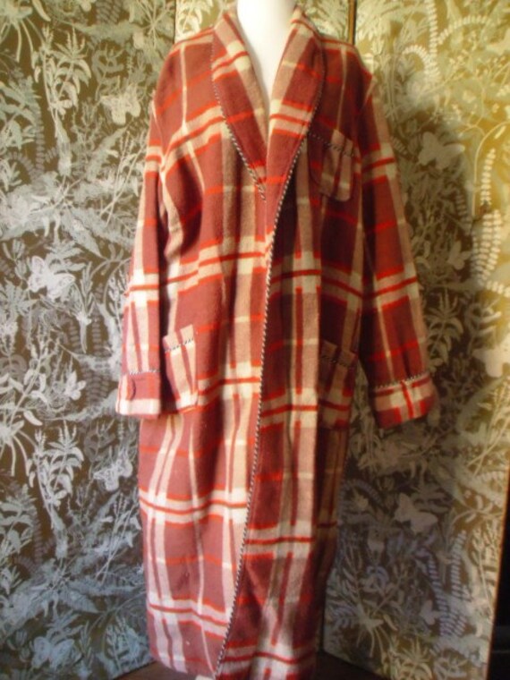 VINTAGE 50's MENS BEACON BLANKET ROBE Sale from 22.00 to