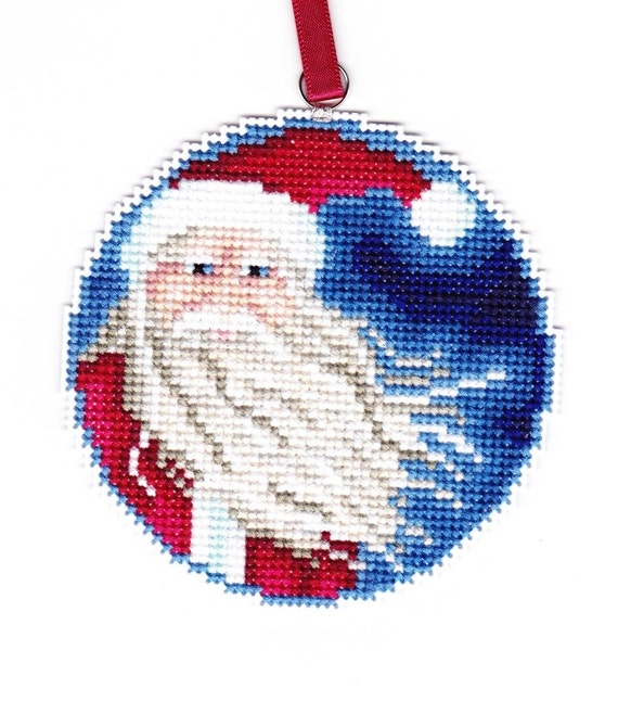 Santa Counted Cross Stitch chart