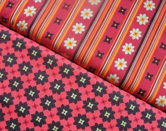 SALE, Michael Miller Fabric, Andalucia by Patty Young, Full Yard Set, 2 Yards Total
