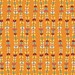 Riley Blake Fabric, Bloom and Grow, Orange Bloom Vine, End of Bolt, 3/4 Yard