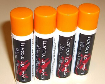 Circus Peanuts Luscious Lip Tweets - Glossy Vegan Lip Balm