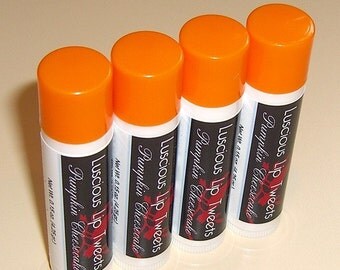 Pumpkin Cheesecake Luscious Lip Tweets - Glossy Vegan Lip Balm