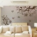 Prosperous, TV Background(Large size) - Wall art home decor Vinyl Removable decals stickers murals