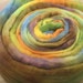 Merino Wool Hand Dyed Top Roving for Spinning or Felting - Coral Reef 4.0 oz
