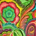 Guadalajara- Flowers Alexander Henry 1 Yard Fabric NEW