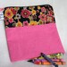 Picnic Sandwich Sack / Snack Sack - 7.5" x 7.5"- Nylon lined, Zippered, Reusable, Machine Washable