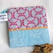 Mom's Snack Sack / Treat Bag, Mini Sized - 5" x 5"- Zippered, Nylon lined, Reusable, Machine Washable