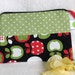 Back to School Eco-Friendly Snack Sack, Half Size - 7.5" x 5"- Nylon lined, Reusable, Zippered, Machine Washable, Reusable
