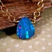 Gold Opal Necklace Simple Beauty October Birthstone Necklace Amy Fine Design
