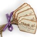 Thank You Tags Gift Tags Wedding Favor Tags Shower Favor Tags Labels Hang Tags - Primitive Vintage Rustic Country
