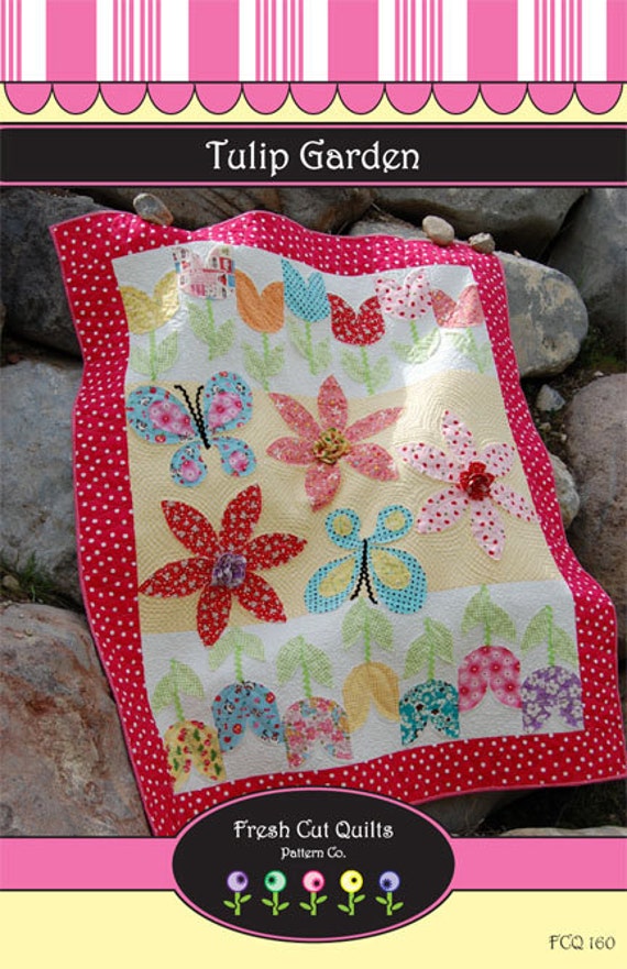 items-similar-to-tulip-garden-quilt-pattern-fresh-cut-quilts-downloadable-pdf-on-etsy