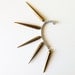 Gold Spiked Ear Cuff