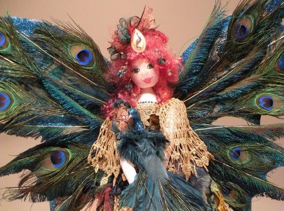 peacock doll