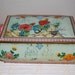 Vintage Decorative Metal Tin Metal Box Company England