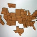 United States Magnetic Geography Puzzle - Oak