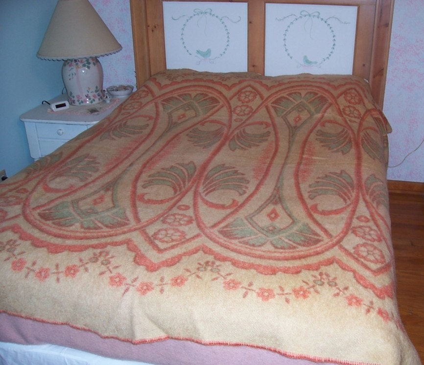 SALE VINTAGE WOOL BLANKET ORR HEALTH SALE