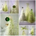 Christmas Trees The Felted Forest in Light Greens OOAK